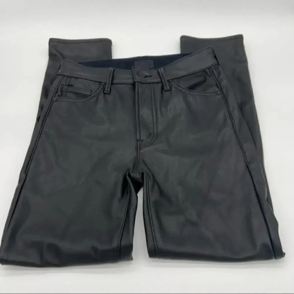 MOTHER The insider crop captured black pants B539 - Picture 2 of 6